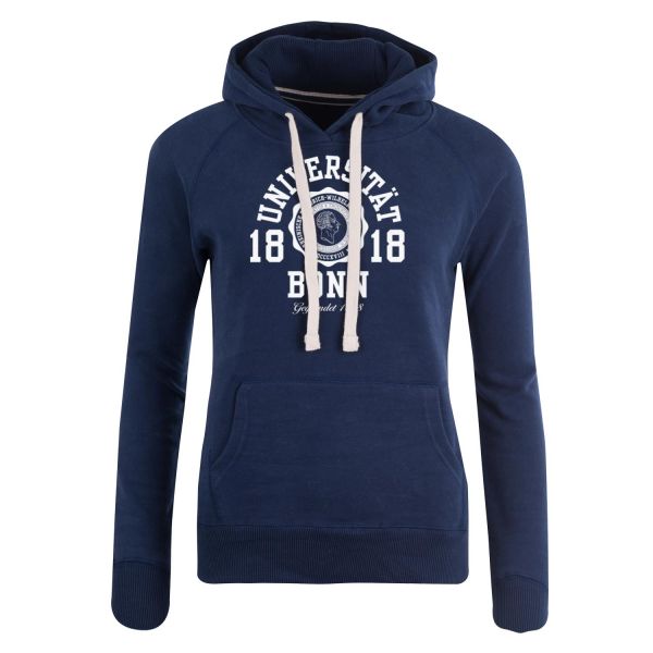 Damen Hooded Sweatshirt, navy, marshall
