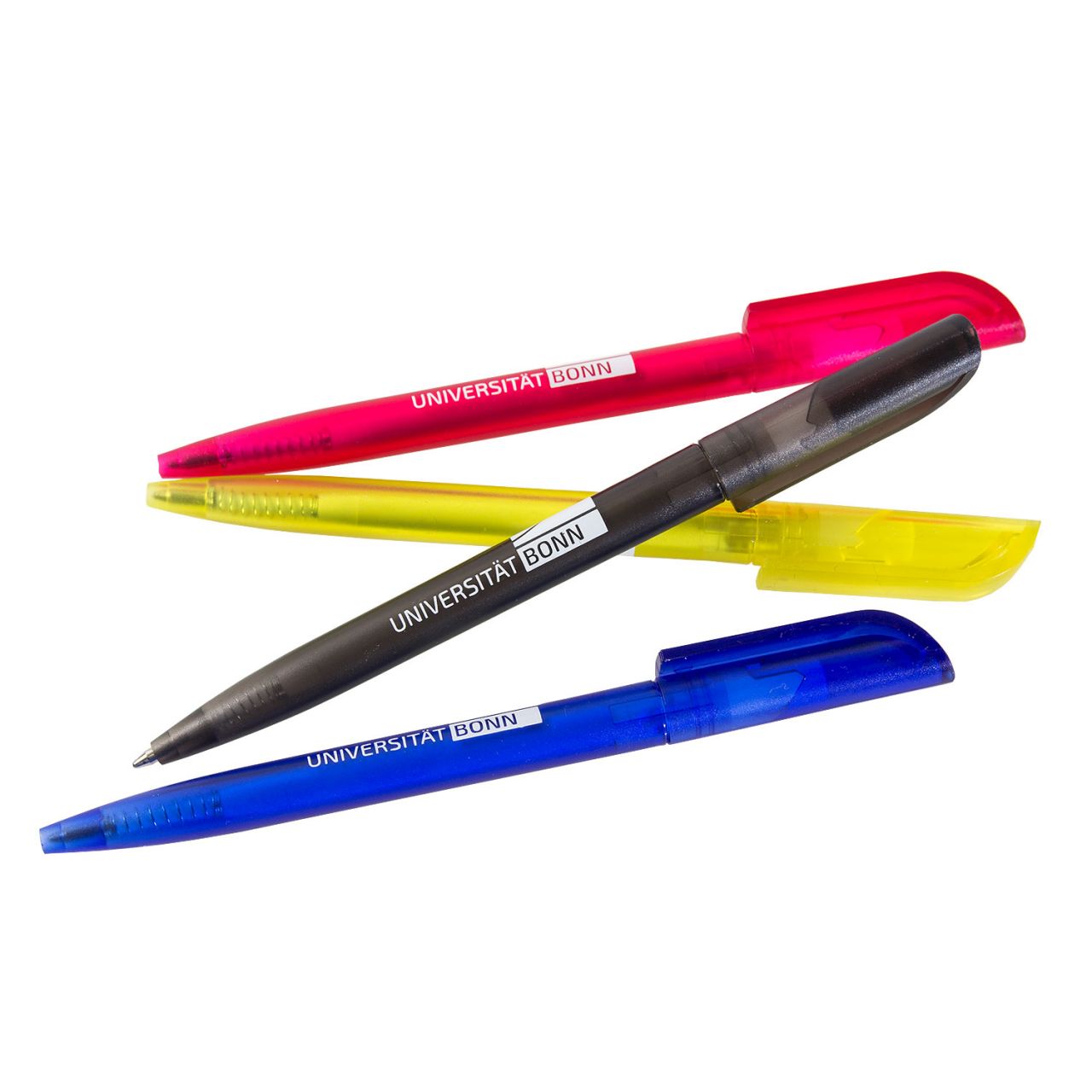 10x Flexible Kugelschreiber – Bunte, Weiche Kunststoffstifte Für Schule & Büro (0,5 Mm, Blau)