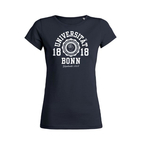 Damen Organic T-Shirt, navy, marshall