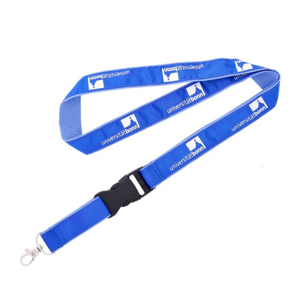 Lanyard, blue, corporate