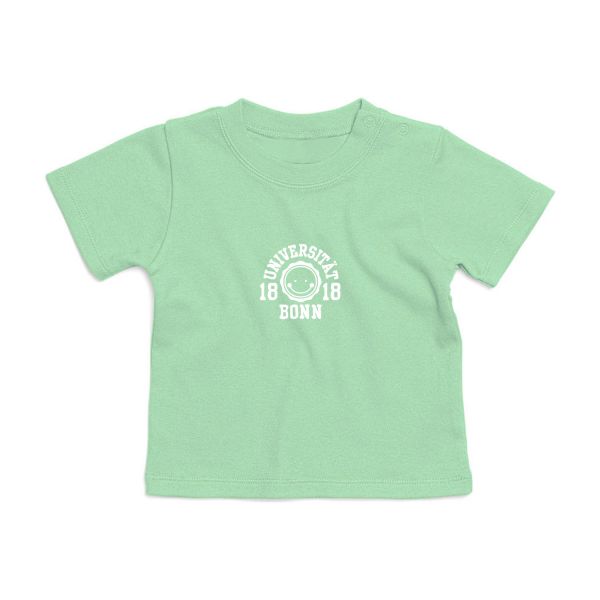 Baby T-Shirt, mint, smile