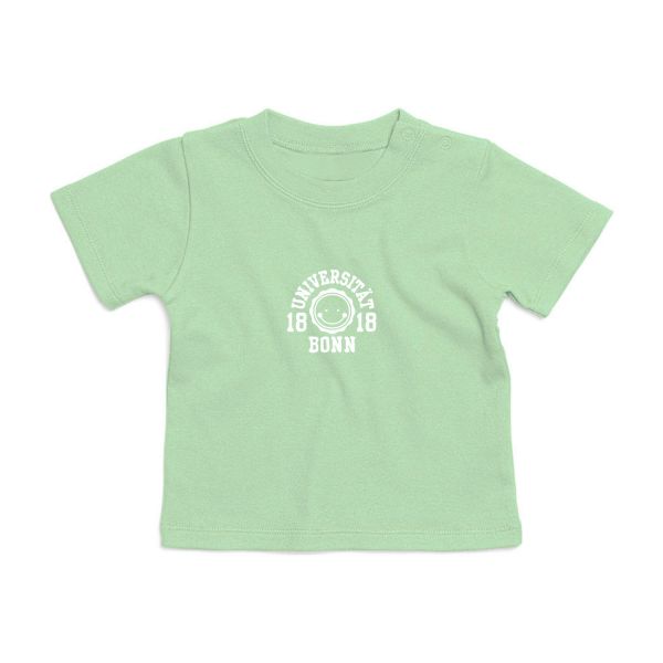 Baby T-Shirt, mint, smile