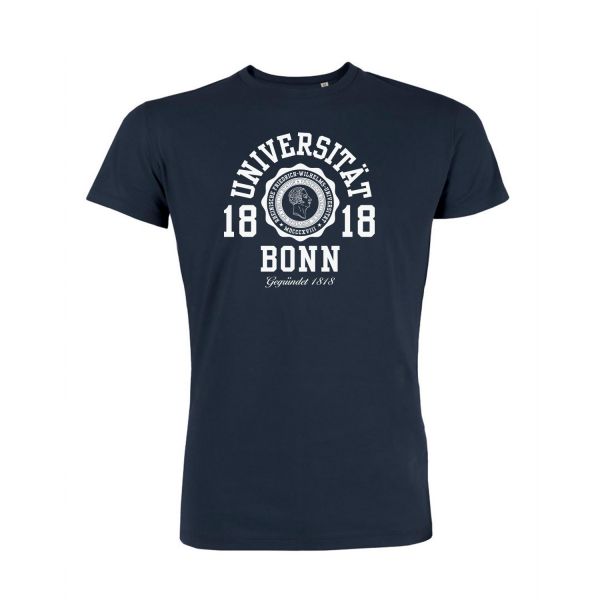 Herren Organic T-Shirt, navy, marshall
