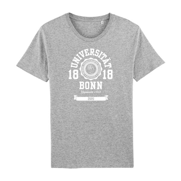 Herren Organic T-Shirt, heather grey, marshall 2020