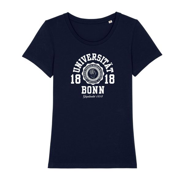 Damen Organic T-Shirt, navy, marshall